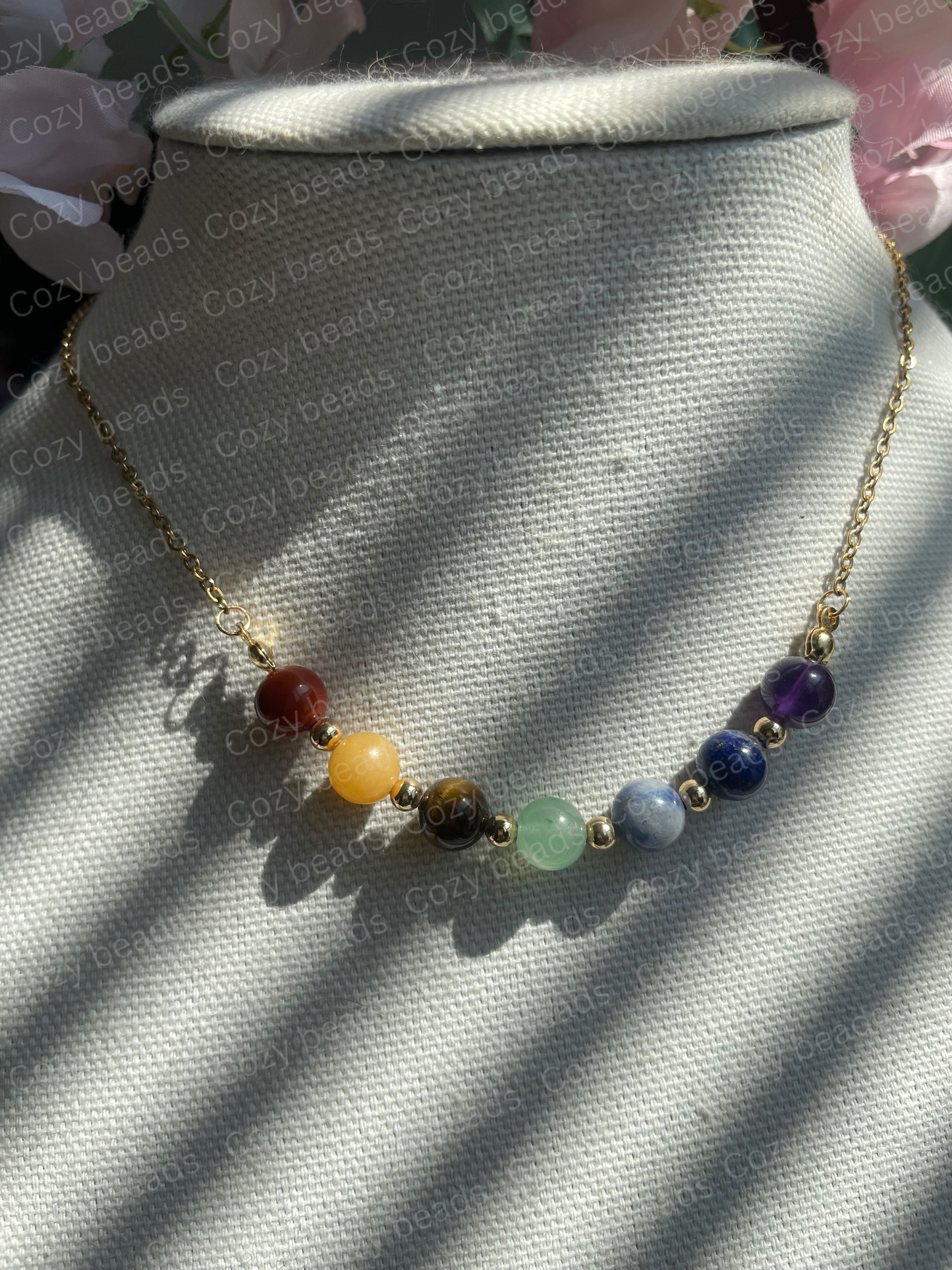 Rainbow Chakra Necklace