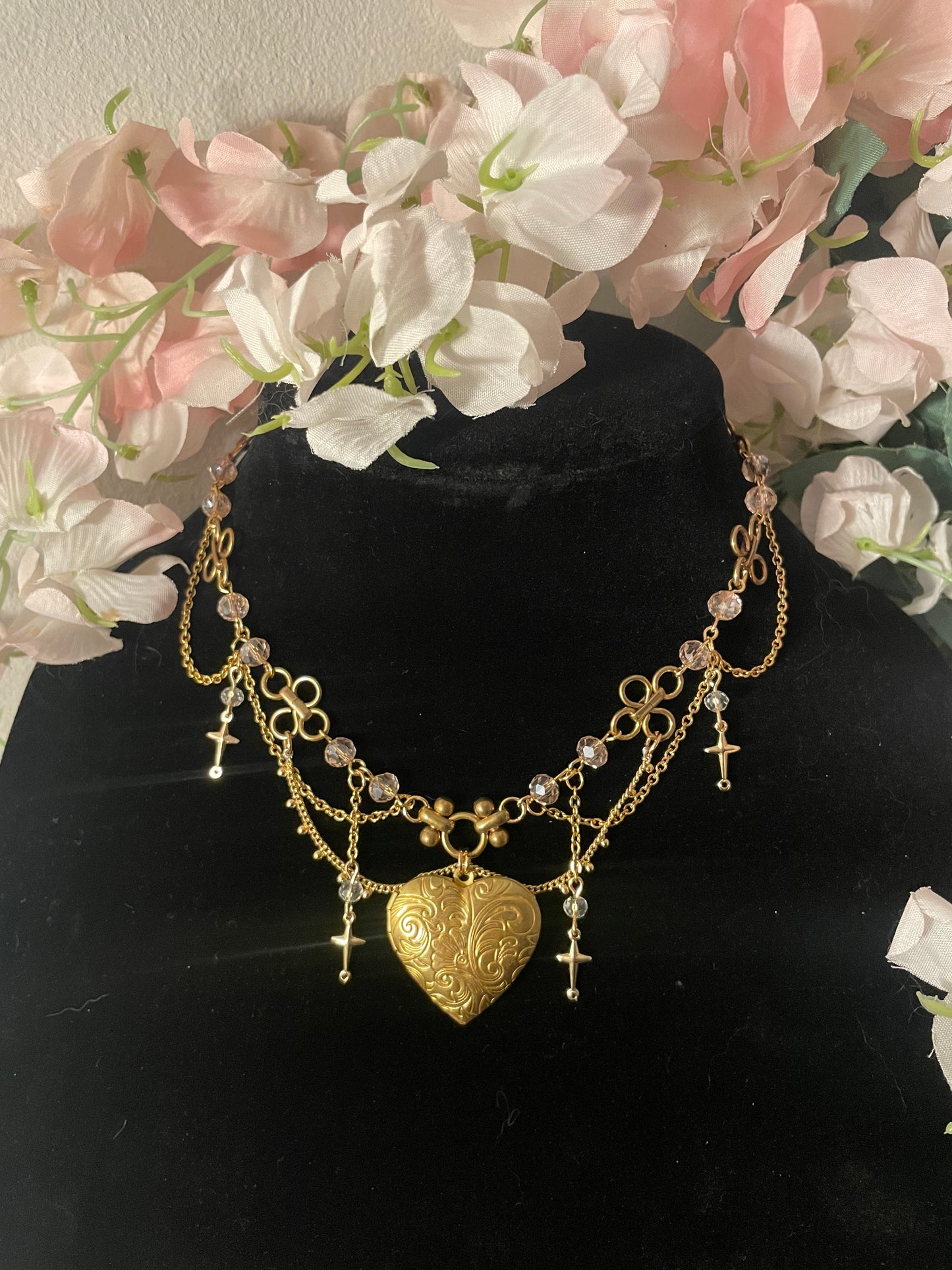 Reliquary Heart Necklace