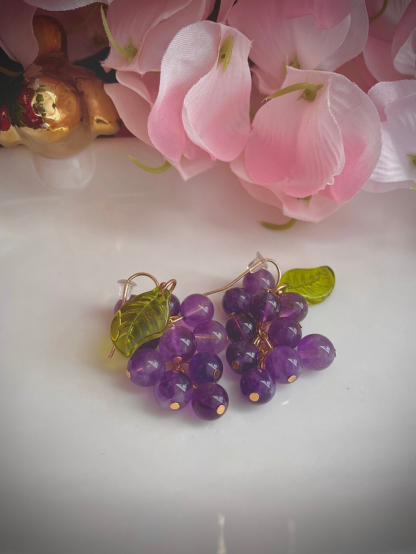 Grape Day Earrings