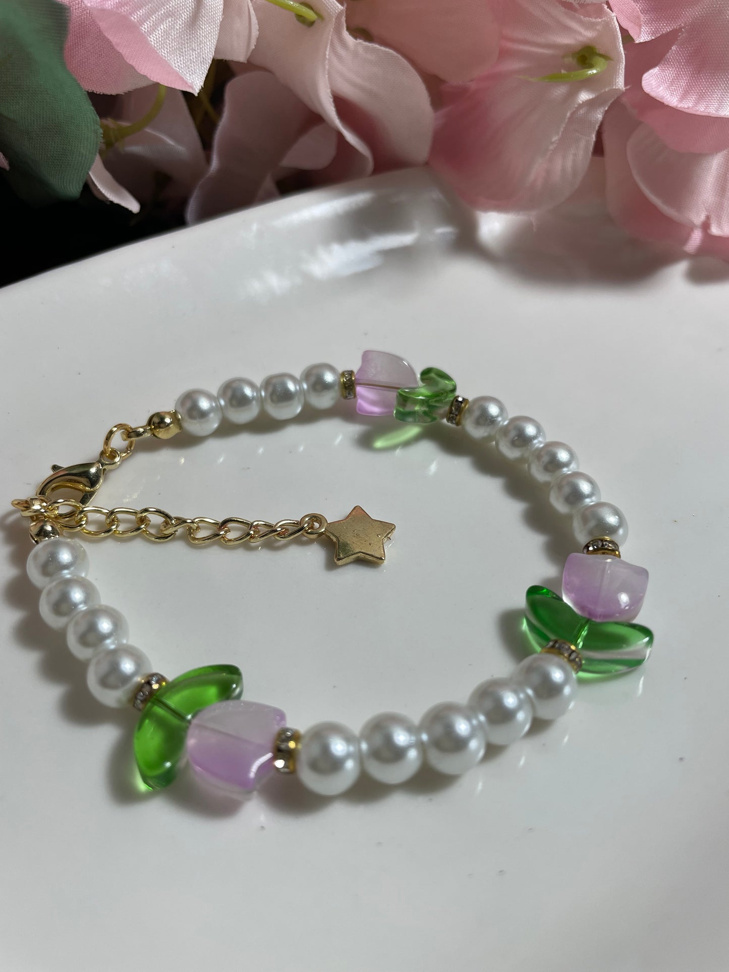 Pearl Tulip Bracelet