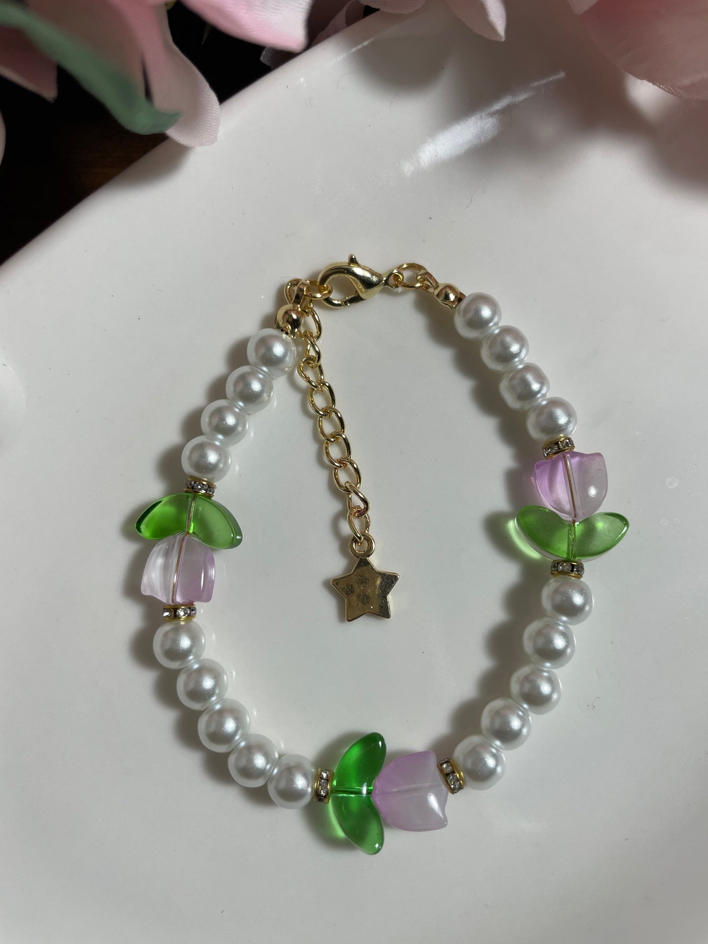 Pearl Tulip Bracelet