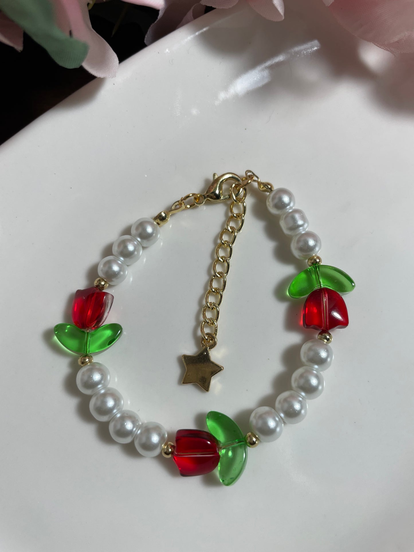 Pearl Tulip Bracelet